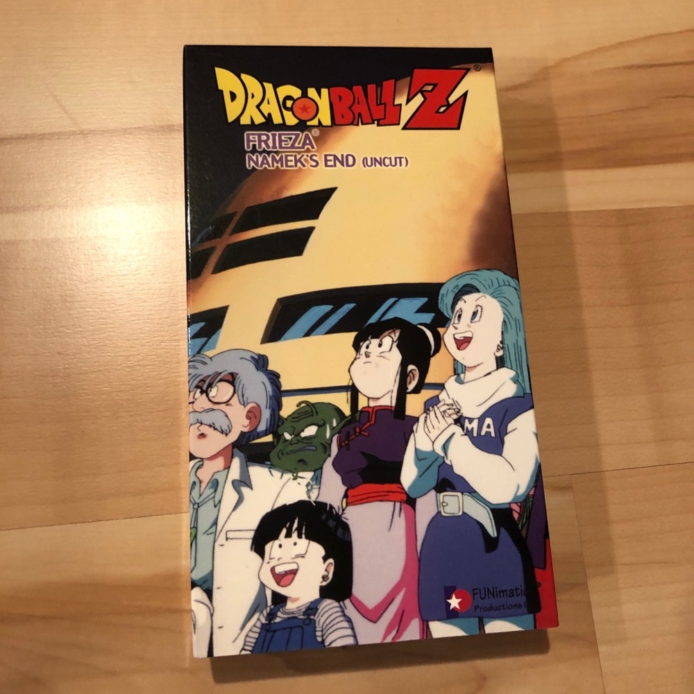 Dragon Ball Z VHS - Frieza Namek's End (uncut)